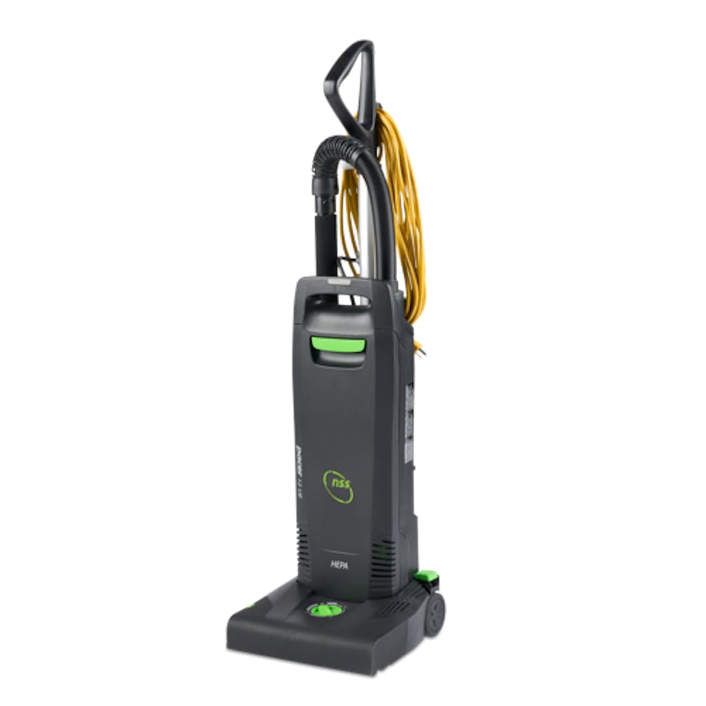 TTS Products NSS Pacer 12UE Upright Vacuum 12 in Cleaning Path 120V 50 60Hz Commercial HEPA Upright Model