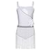 inhzoy Vestido de Baile Latino Flecos para Niña Maillot Tirantes de Ballet...