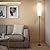 Frideko Floor Lamps for Living Room, Dimmable Colors Temperature & Brightness, Modern Floor Lamp Remote, Tall Standing Lamps for Living Room Bedroom Office, White Lampshade 9W RGB Smart Bulb