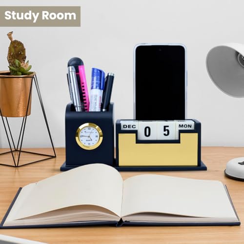 Image of Giftana Desk Organizer with Chocolates, Greeting Card Diwali Gift Set for Office Staff Corporate Employees Clients Diwali Gifts for Family and Friends