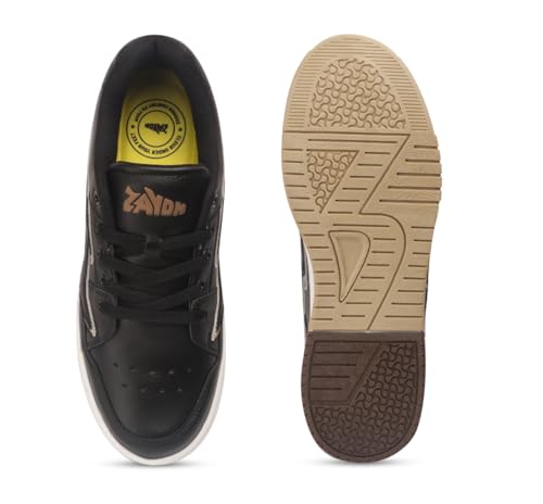 Image of Zaydn Zen Sneaker for Men | Soft Cushioned Insole & Lightweight | Stylish Lace Up Shoes with Casual Outfits | Trendy Sneakers | Shoes for Man | Low Top Sneaker Shoes