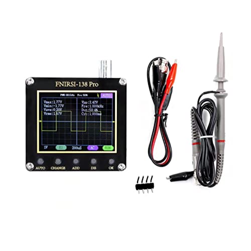 138 Pro Mini Handheld Digital Oscilloscope 2.4" Lcd Screen With Pwm #TOP25