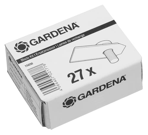 Gardena Cuchillas de Repuesto Originales Robotics Bigpack 27 piezas: conjunto de cuchillas y tornillos para robots cortacésped de Gardena, corte preciso, reemplazo sin esfuerzo (15030-20) - imagen 3