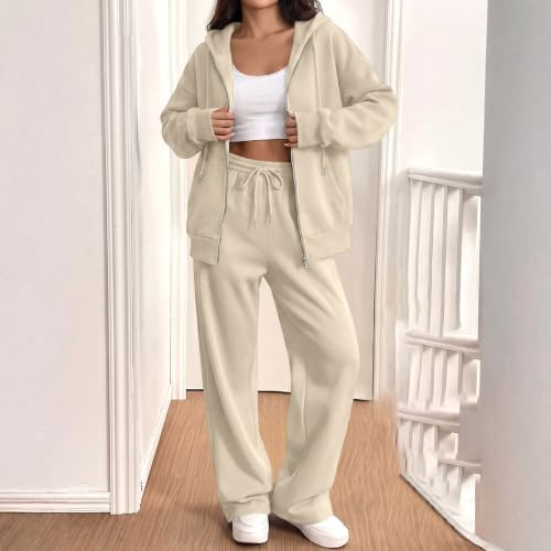 SdGgsgv Track Suits for Women Set Zip Up Jackets Jogger Pants Track Suits - image 2
