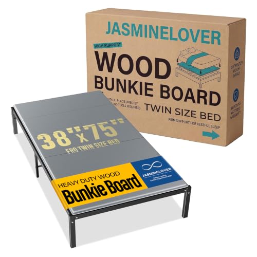 Bunkie Board Twin Size 38'x75' Reinforced Wood Bed Board for...