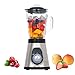 Produktbild 700W Standmixer, 1.5L Glas Blender Smoothie Maker Hochleistungs Mixer, mit 2 Geschwindigkeiten und Impuls Funktion, 6 scharfe Edelstahlklingen, 27,000U/Min für Smoothie, Milchshake und Ice Crush