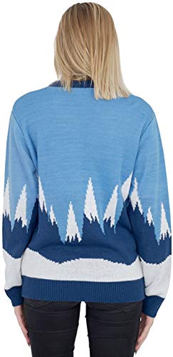 Costume Agent Light Up Ugly Christmas Sweaters for Mens and Womens Funny Holiday Pullover with LED Lights3