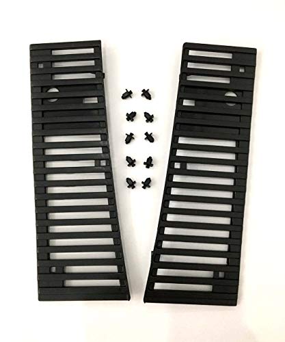 Trs Finisher Wiper Cowl Grilles New Rh & Lh Set Fits Nissan Hardbody D21 Navara Pickup Truck 1986-1992 #TOP1