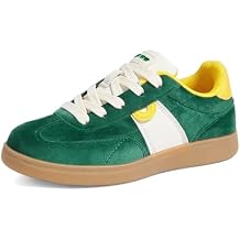 LUCKY STEP Boys Girls Retro Sneakers Casual Fashion School Walking Shoes Classic Comfortable Low Top Tennis Trainers