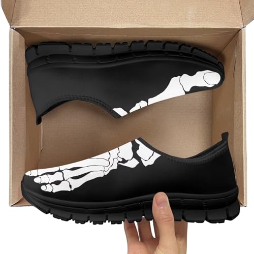 Women's Slip On Shoes Casual Low Top Flat Sneakers Non-Slip Comfort Breathable Footwear for Walking Tennis4