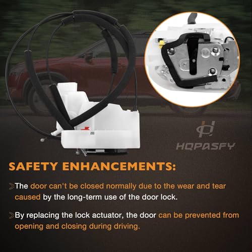 Image of Left Door Lock Latch Compatible with Nissan Frontier Xterra 2005-2018 Pathfinder 2005-2012 Front Door Lock Motor, Driver Side Lock Latch Actuator - Replaces# 80501-ZP10A