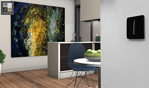 Trendi Switch 1 Gang 2 Way Artistico Moderno