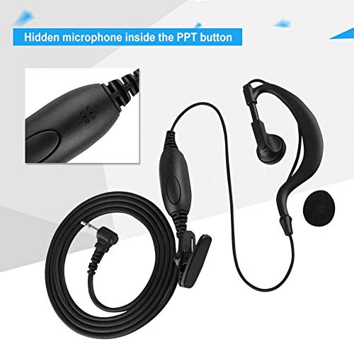 Cuffie Walkie Talkie, 2 pezzi Auricolari a forma