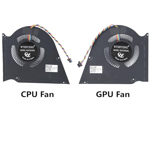 Ventilateur CPU GPU pour ROG Zephyrus S GX531 refroidisseur DC12V 1A - 4