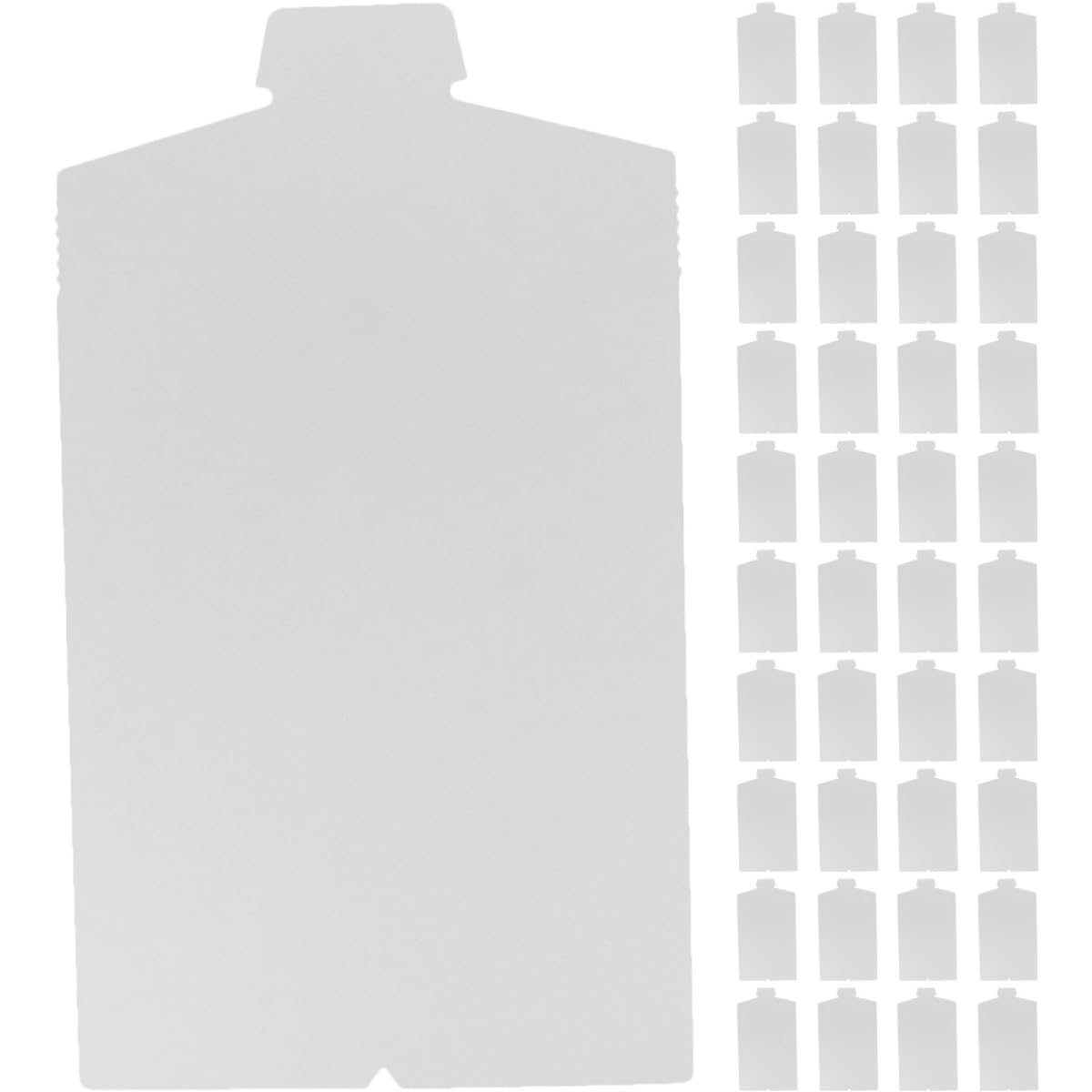 Mipcase 50 Stück Hemdenfalthilfe aus Robustem Papier T shirt Faltbrett in Standardgröße Wäsche Organizer für Hemden und Kleidung