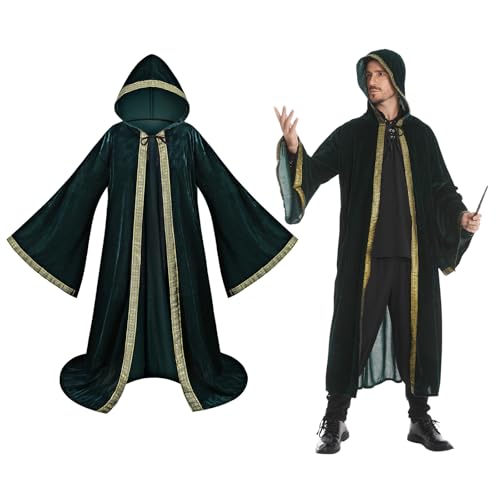 Cape à capuche maxToonrain pour déguisement Halloween et fêtes de Noël