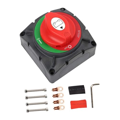 Mobestech Disconnect Switch for Rv 600a Power Cut off Master Isolator Universal Design for Boat Truck Camper