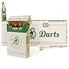 Bird Darts Premium Bamboo Wood Golf Tees, 18/72/180 Units (Packs of 18), 2 Â¾ Golf Tees in Cigarette-Style Packaging, Durable, Biodegradable, Golf Tees Wood for Stylish Golfers