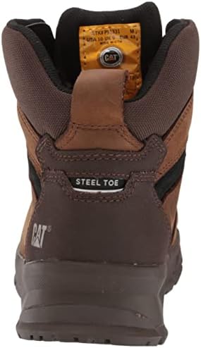 Caterpillar Men's Accomplice Steel Toe Waterproof Construction Boot, Real Brown, 10.5 | Image 2