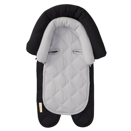 GoldBug Baby & Toddler 2-in-1 Car Seat Head Support - Black