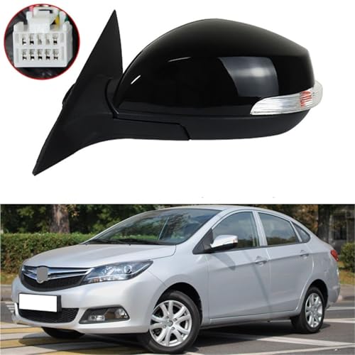 Rétroviseur voiture électrique rabattable avec clignotant intégré pour Haima 3