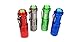 Goldengulf 3 Mode Focus Adjustable Cree Led High Power Super Bright Portable Handheld Flashlight Tactical Torch Lamp For Riding Camping Hiking Hunting, 4pcs/pack-Red/Blue/Siliver/Green