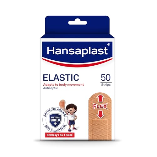 Hansaplast Antiseptic Elastic Bandage | Blocks 99% of Bacteria | 3X Strechable | Water Repellant | Adapts to Body Movement | For Cricketers & Sportsmen | First Aid Essential | (B0D1KQR6FT) Amazon Price History, Amazon Price Tracker