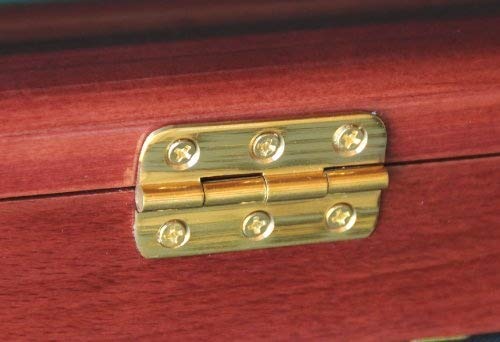 Miniatura 3 de Vitrina XL con soporte de vidrio de chupito con respaldo de espejo y 11 estantes de cristal, roble