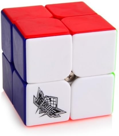 Oostifun FunnyGoo Cyclone Boys Stickerless 2x2x2 magic puzzles cubes Puzzle Cube for beginner and Professional gamer