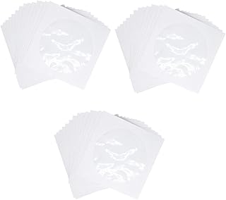 Veemoon 300 Peças Capas De CD De Papel Dvds CD Bolsa De Armazenamento Estojo De Suporte De Dvd Estojo De Armazenamento De Dvd Estojo De Couro CD Suporte De Armazenamento Organizador Bolsa