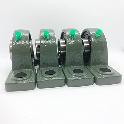 Summit Collars / UCP206-19 / Pillow Block Bearing Bore 1-3/16" / Solid Cast Iron Base/Self Aligning [4 Pack]