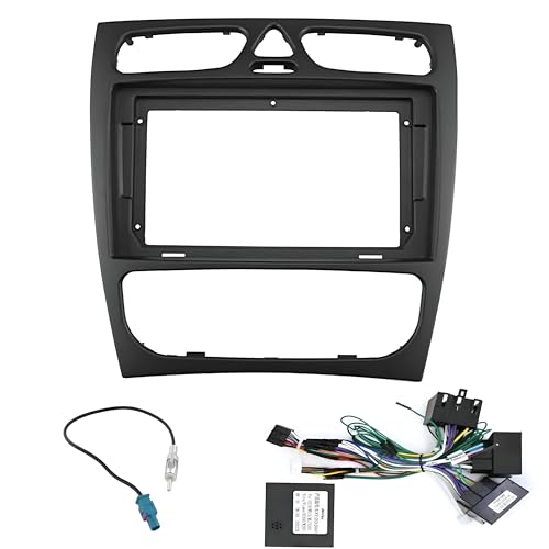 Sound-way Kit de Montage Autoradio, Façade Cadre de Radio 9