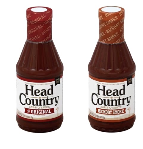 Head Country Bar-B-Q Sauce - 2 pack (Original and Hickory Smoke)