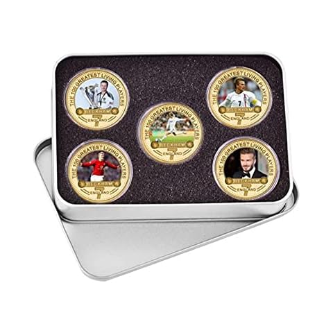 1960-2020 RIP Diego Maradona Gold Plated Commemorative Coin Set Cover