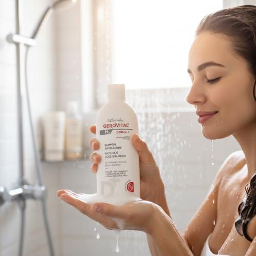 Gerovital H3 Derma+ Szampon zapobiegający wypadaniu włosów, do wszystkich rodzajów włosów, 200 ml