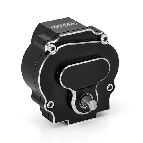 INJORA CNC Aluminum 24:1 Complete Transmission for 1/18 RC Crawler Redcat Ascent-18 Upgrade