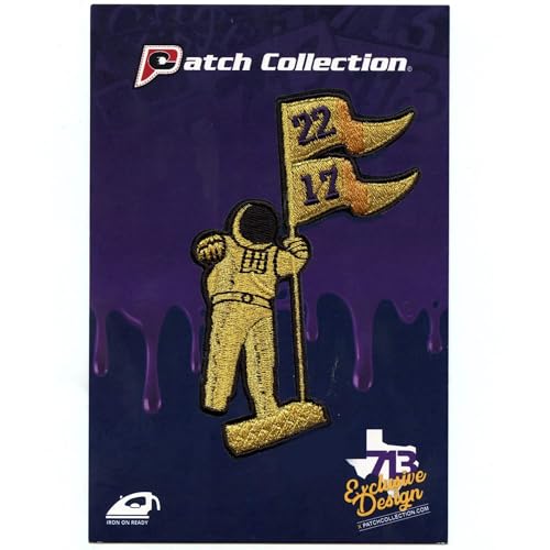 Astronaut Baseball Champ Patch Houston Pennant 2017 2022 Embroidered Iron On