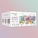 Bentgo Prep 60-Piece Meal Prep Kit - Reusable Food Containers 1-Compartment, 2-Compartment, & 3-Compartments for Healthy Eating - Microwave, Freezer, & Dishwasher Safe (Floral Pastels)