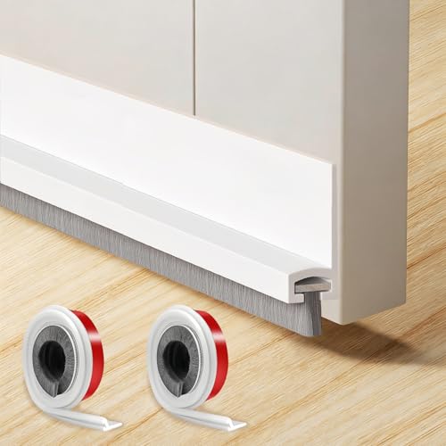 2 Stück Zugluftstopper für Türen - 100 cm Selbstklebend...