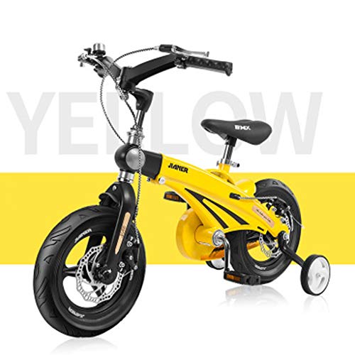 New TWTD-TYK Kidâs Bike,Children's Bike, Children Bike Metal Dual Full Bicycle with Adjustable Sea...