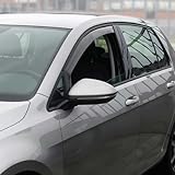 OMAC Windabweiser Regenabweiser für VW Golf 2013-2021 Dunkel Acryl 2tlg