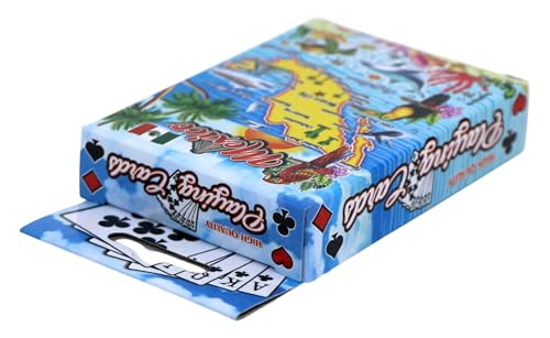 Naipes de Póker Souvenir México con Caja miniatura 2