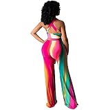 GETOUT Feuille Cartes Homme Pièce imprimée 2 pantalons femmes Casual Sleeveless tops + long Set Camis Women Suits & sets Tenue Festival