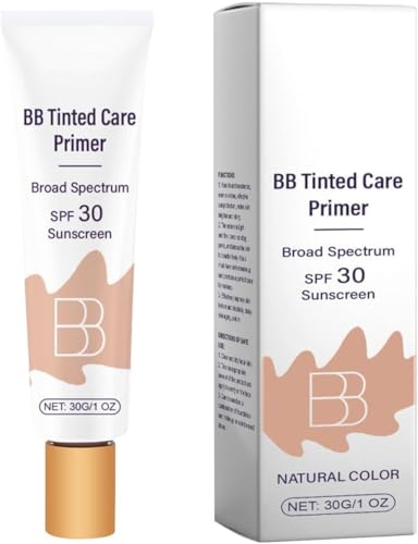 Prebase de maquillaje con color BB Cream, corrector hidratante, base de maquillaje unificadora del tono, corrector hidratante con protector solar, ideal para mujeres.