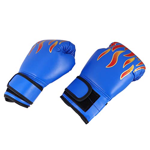 MUELODSIC Guantes De Boxeo Guantes De PU Estampado De Protección para Entrenamiento
