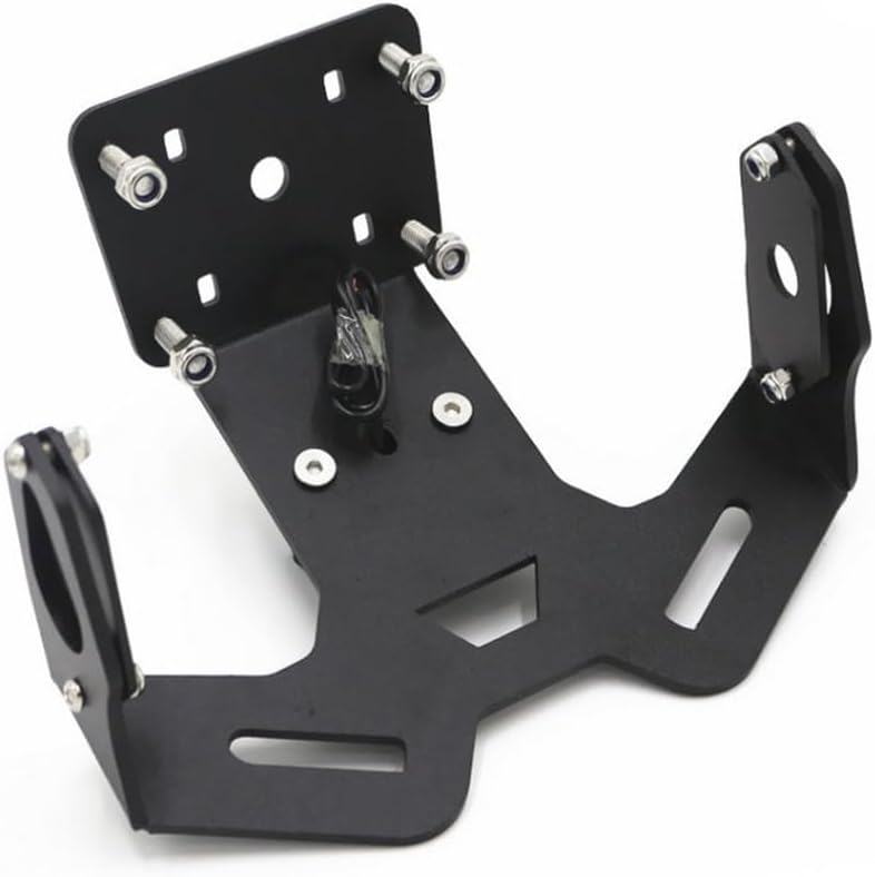for Yama&ha MT-15 MT15 2018-2021 2019 2020 Motorcycle License Plate Frame Rear License Plate Frame Bracket Short Tail License Plate Frame Motorcycle