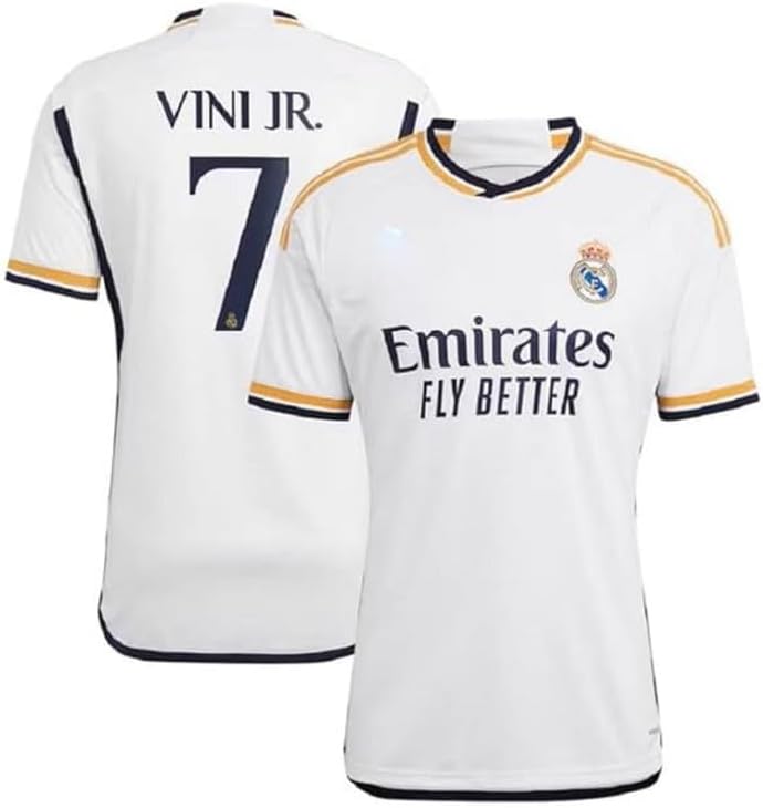 Real Football Team Vini jr Jersey (Kids,Boys,Men)