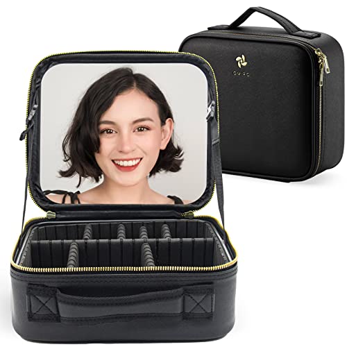Showudesigns Make-up-Tasche Boston Terrier Blume – Kulturbeutel Aus PU-Leder, 21,5x14,5x6,5 Cm