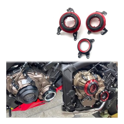 Protector estator CBR650R y CB650R 2021-2023 cubierta motor tapa anticaída 2