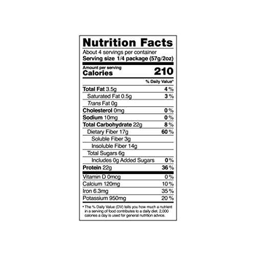 Liviva Organic Edamame Fettuccine, Plant-Based Protein Pasta, 7.05 Ounce (Pack Of 6) #TOP5